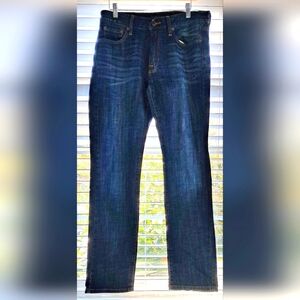 Lucky Brand Dark Wash 221 Original Straight Men's Jeans Sz 32X32 NWT
